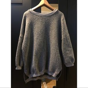 Gray Oversize Sweater